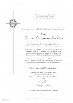 Parte von Ottilie Schwarzlmüller