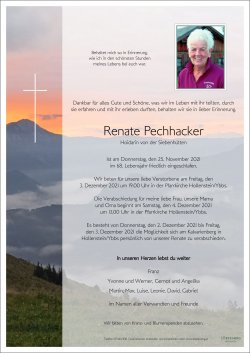 Parte von Renate Pechhacker