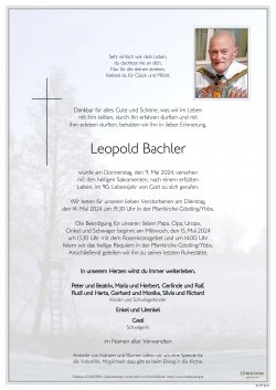 Parte von Leopold Bachler