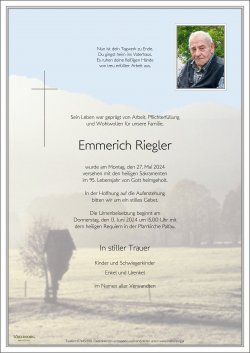 Parte von Emmerich Riegler