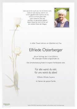 Parte von Elfriede Osterberger