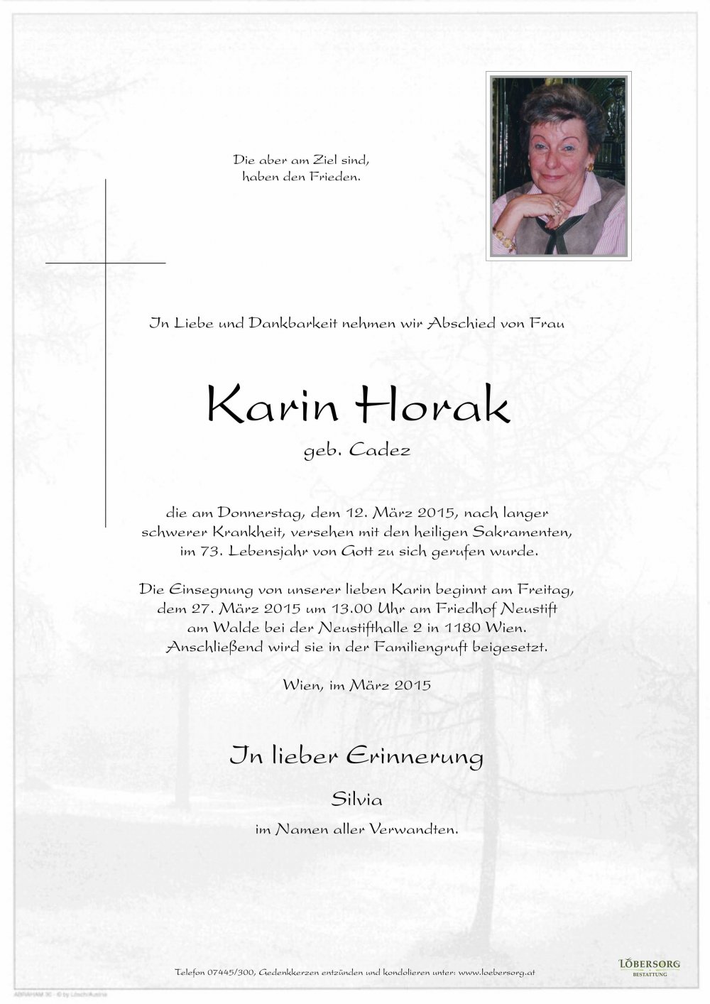 Parte von Karin Horak