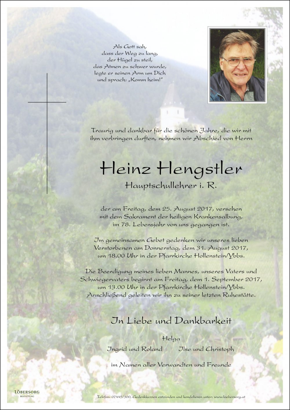 Parte von Heinz Hengstler