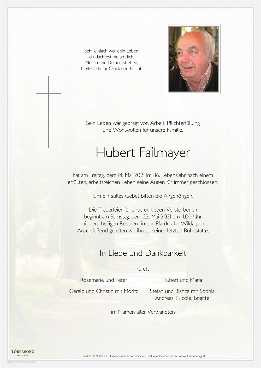 Parte von Hubert Failmayer