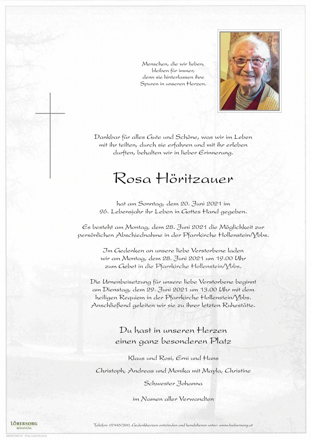 Parte von Rosa Höritzauer