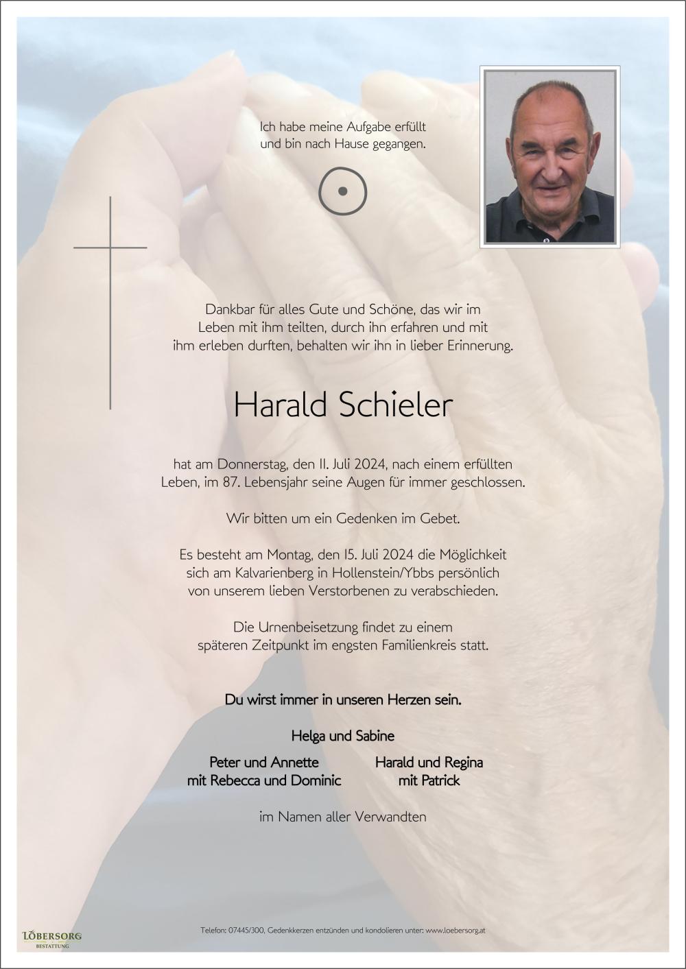 Parte von Harald Schieler