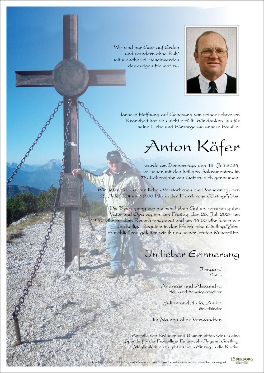 Parte von Anton Käfer