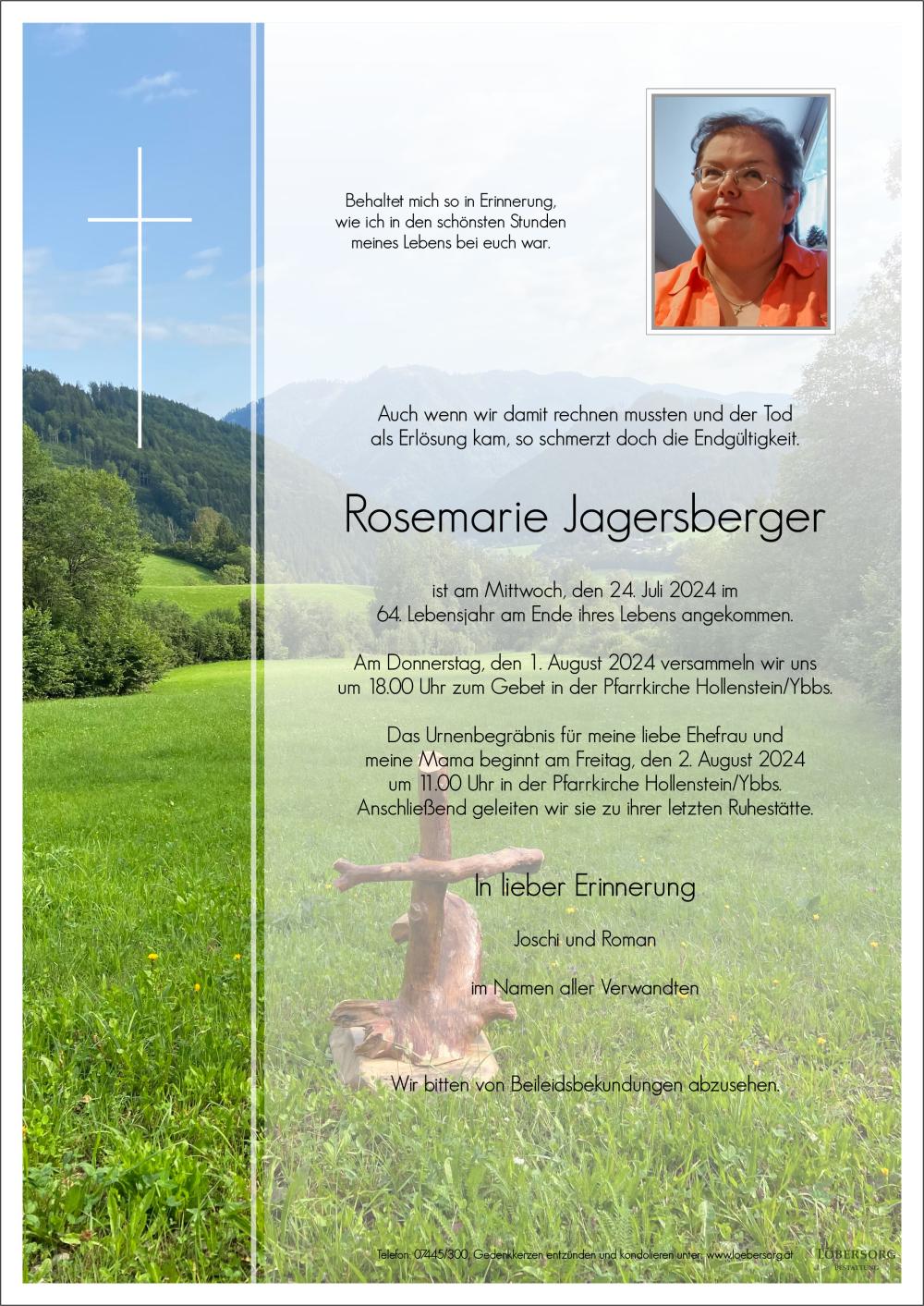 Parte von Rosemarie Jagersberger