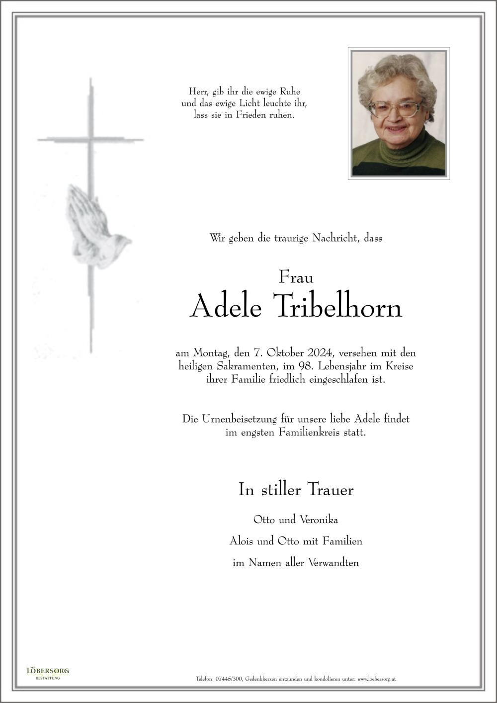 Parte von Adele Tribelhorn